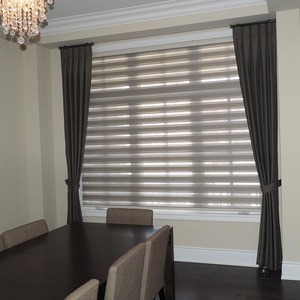 Hiện Đại Nhôm Tùy Chỉnh Màu Sắc Kích Thước Thông Minh Kem Chống Nắng Bóng Râm Con Lăn Rèm Cuộn Rèm Cửa Sổ Rèm Ngựa Vằn Rèm - Product Image 6