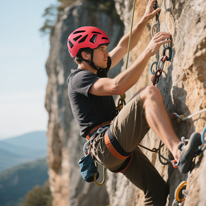 หมวกปีนเขาสำหรับผู้ใหญ่ OSCR น้ำหนักเบา ระบายอากาศได้ดี สไตล์สปอร์ต พร้อมคุณสมบัติป้องกันแรงกระแทก หมวกปีนหน้าผา - Product Image 5