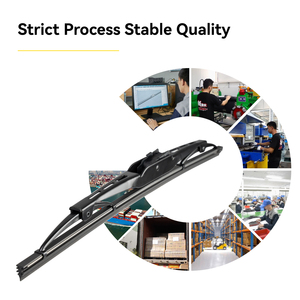 Limpiaparabrisas Metálico - Limpiaparabrisas Convencional para Automóvil con Recubrimiento de Silicona para <span class=keywords><strong>Honda</strong></span> Toyota <span class=keywords><strong>Precio</strong></span> de Fábrica - Product Image 6