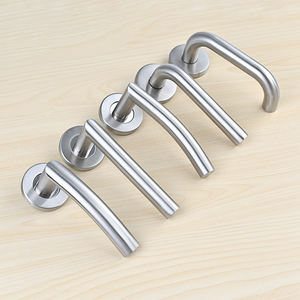 ذراع من الفولاذ المقاوم للصدأ OEM بتصنيع المعدات الأصلية مصنّف على شكل حرف <span class=keywords><strong>L</strong></span> بمقبض خشبي بتصنيع المعدات الأصلية - Product Image 5