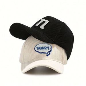 Gorra de Pana de Alta Calidad con Logotipo Personalizado, 6 Paneles, para Hombre y Mujer, Invierno, Cálida, Ajustable, Estilo Béisbol, Gorra de Papá - Product Image 6