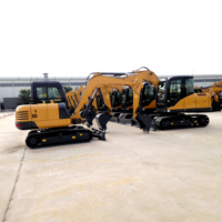 Miniexcavadora Compacta Nueva de 5.5 Toneladas, Modelo XE55DA, Profundidad de Excavación de 3830 mm, para Ingeniería Municipal