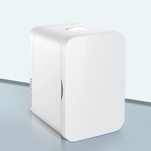 con puerta refrigerador portátil para automóvil 10l, superventas en <span class=keywords><strong>Amazon</strong></span>, 110 v, 12 v, ac, <span class=keywords><strong>mini</strong></span> refrigerador con maquillaje - Product Image 1