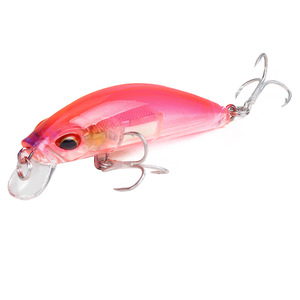 Leurre Luya à trois hameçons pour la pêche en eau douce et en mer, leurre artificiel dur transfrontalier, leurre minnow lumineux avec perle annulaire pour achigan - Product Image 6
