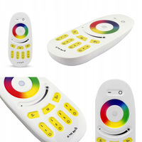 Contrôleur RGBW 4 Zones Mi-light FUT038 FUT096 Miboxer 12v 24v pour Bande LED RGB 2.4GHZ avec Télécommande RF 4 Zones