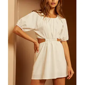 OEM factory latest dress designs clothing 2022 high quality korean new fashion lady dress summer casual dresses for women