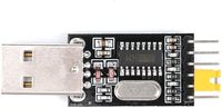 Placa adaptadora de controlador de alimentación CH340 para Módulo de descarga de puerto serie para microcontrolador STC USB a TTL