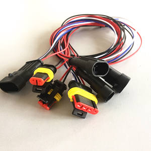 Auto <span class=keywords><strong>3</strong></span> Pin wasserdichter elektrischer Stecker Kabel Auto Kabelbaum 282087 Kabelbaum - Product Image 6