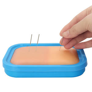 Paquete de Práctica de Acupuntura con Diseño de Doble Resistencia, Modelo de Piel de Simulación para Entrenamiento de Estudiantes de Medicina China - Product Image 5