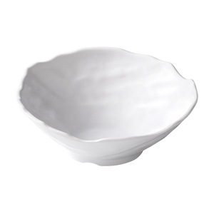 Cuenco grande de melamina blanco para verduras, champiñones, lechuga, recipiente creativo para condimentos tipo buffet para uso en hoteles y fiestas. - Product Image 5