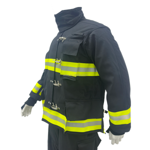Combinaison <span class=keywords><strong>de</strong></span> <span class=keywords><strong>pompier</strong></span> NOMEX IIIA, veste et pantalon <span class=keywords><strong>de</strong></span> <span class=keywords><strong>pompier</strong></span>, équipement <span class=keywords><strong>de</strong></span> lutte contre l'incendie, casque, gants, bottes, SCBA, pompiers afghans, NFPA - Product Image 4