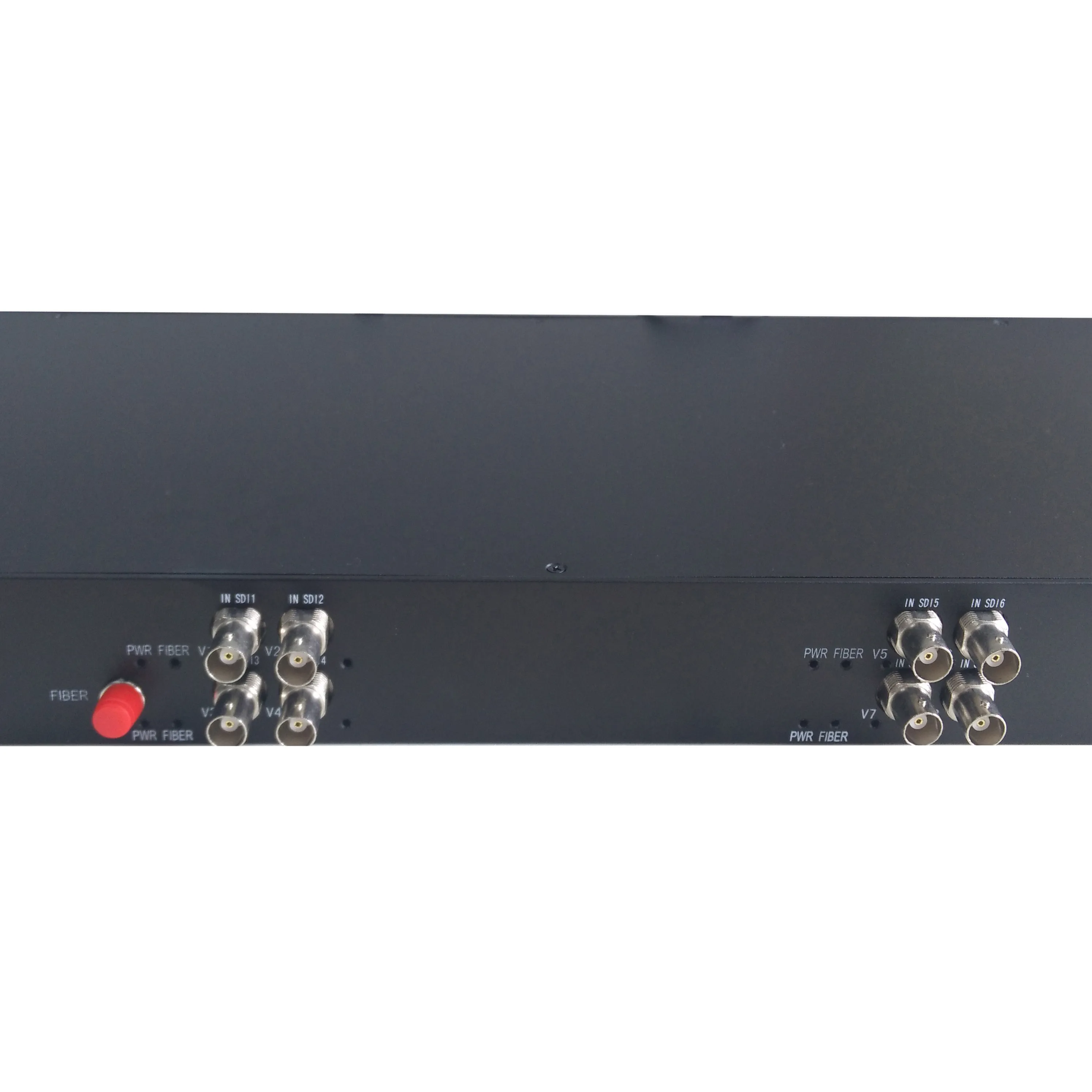 Broadcasting Grade Digital TV Video Audio HD SDI DVB ASI zu Glasfaser sender Empfänger