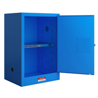 Yanıcı yanıcı sıvılar için endüstri standardı Metal güvenlik kabini hastane kullanımı için patlamaya dayanıklı yangın dolabı
