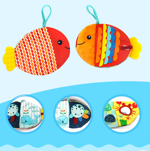 Libros <span class=keywords><strong>de</strong></span> tela <span class=keywords><strong>de</strong></span> pescado suave para bebés, libros <span class=keywords><strong>de</strong></span> baño, lavables, no tóxicos, Educación Temprana, <span class=keywords><strong>libro</strong></span> <span class=keywords><strong>de</strong></span> tela <span class=keywords><strong>de</strong></span> aprendizaje preescolar - Product Image 6