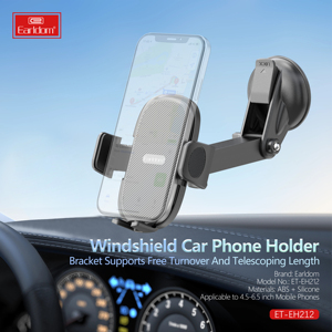 Earldom Multifunctional One-touch Dashboard Windshield Phone <b>Car</b> Mount Suction <b>Cup</b> <b>Car</b> Phone <b>Holder</b> Support Telephone Voitur - Product Image 3