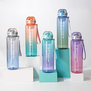 GC vaso con tapa y popote, termo de agua de 16oz para gimnasio, canecas motivacionales, botella de agua - Product Image 3