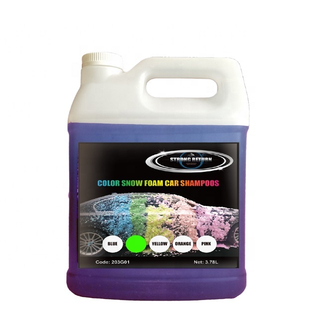 203 Colorful Snow Foam Shampoo Concentrated Dilution Ratio 1100 Car