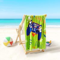 Wholesale Custom-made Children's Towels - Quick-drying Large Size Microfiber Beach and Swimming Towels Soft.