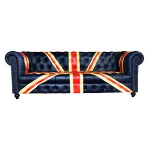 โซฟาหนังแท้สามที่นั่งหรูหราทันสมัยคอลเลกชันใหม่สำหรับเฟอร์นิเจอร์ห้องนั่งเล่น - Product Image 1