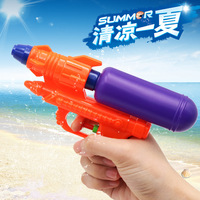 Pistolet à eau en plastique pour enfants, pistolet à eau miniature, pistolet à jet d'eau, parfait pour les combats aquatiques ; jouet aquatique de plage de style nouveau, directement de l'usine