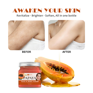 สครับมะละกอพรีเมียมผสมเกลือทะเลแบบวิปปิ้ง 500 กรัม บรรจุเกลือทะเล ช่วยลด<span class=keywords><strong>สิว</strong></span>และรอย<span class=keywords><strong>สิว</strong></span> ขจัดเซลล์ผิว<span class=keywords><strong>ที่</strong></span>ตายแล้ว สำหรับผู้หญิง ขายส่งจำนวนมาก - Product Image 6