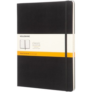 Moleskine classico XL Blocco Note copertina rigida rilegatura termica stampata A4 formato Organizer per la scuola di scrittura Offset materiale cartaceo - Product Image 1