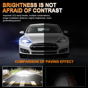 Nuevas Llegadas: Faro Delantero Bi-LED Láser H4 de 2 Pulgadas, Impermeable IP68, 50W, 5000 Lúmenes, 6000K, Ajuste Universal, 2 Años de Garantía - Product Image 4