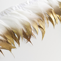 Plumes d'autruche blanches en gros pour décoration de mariage, grandes plumes violettes pour costumes de carnaval et coiffes d'oiseaux