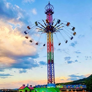 Moderna Atracción <span class=keywords><strong>de</strong></span> Torre Voladora Star Flyer <span class=keywords><strong>de</strong></span> 55m/65m, Equipo <span class=keywords><strong>de</strong></span> Parque Temático <span class=keywords><strong>de</strong></span> Acero para Exteriores con Capacidad para 36 Personas - Product Image 5