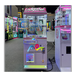 Парк развлечений мини плюшевая кукла коготь машина Монетный аркадный игрушечный кран машина - Product Image 1