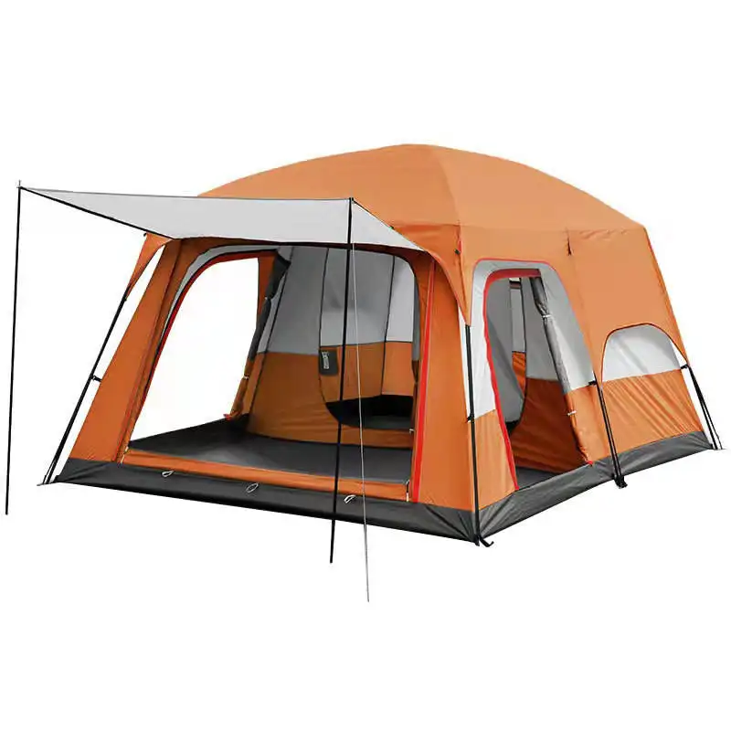 Vente en gros tentes de camping glamping grandes tentes d'extérieur pliantes de luxe à ouverture rapide automatique pour la plage