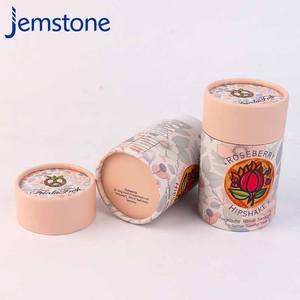 100% recyclé biodégradable usine gros cylindre carton tube kraft papier tube boîte d'emballage - Product Image 4