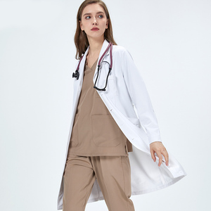 Camice <span class=keywords><strong>da</strong></span> laboratorio medico camice chirurgico donna antistatico professionale camice bianco professionale per laboratorio ortopedico uniformi <span class=keywords><strong>da</strong></span> <span class=keywords><strong>lavoro</strong></span> ospedaliero - Product Image 1
