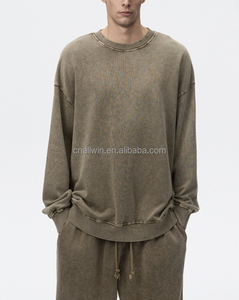 Unisex O-Cổ Thiết Kế Quần Áo 2025 New Arrivals 100% Cotton Dày GSM Biểu Tượng Tùy Chỉnh Thêu Xu Hướng Sản Phẩm Mùa Đông - Product Image 2