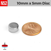 Aimant en néodyme N52 pour assemblage de moteur et de capteur, revêtement nickelé, NdFeB fritté, ISO 9001, RoHS, REACH