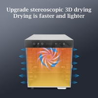 Handgemaakte Slangvormige Kinderen Voedsel Dehydrator 8 Trays RVS 220/380V 30-90 Biltong Beef Jerky Fruit Groenten Machine