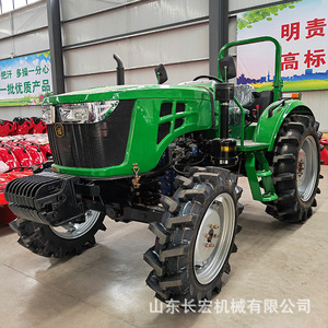 Tracteur à roues 80 CV 4x4 pour usage agricole, haute productivité, vert - Product Image 2