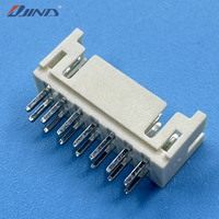 Conector PCB de doble fila PHD-2*7A de paso de orificio de 2.0 mm, 14 pines, 180 grados, recto, de cable a placa para electrónica automotriz
