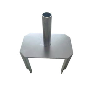 Cabezal de horquilla en forma de U de <span class=keywords><strong>4</strong></span> vías de acero galvanizado para construcción de edificios Encofrado de andamios de diseño industrial ligero - Product Image 5