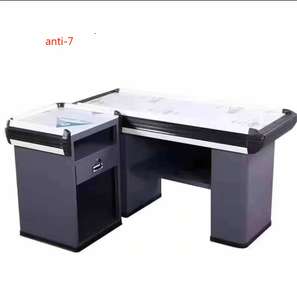 Buena Calidad Precio bajo Checkout Store Supermercado <span class=keywords><strong>Cajero</strong></span> Mostrador Diseño al por menor para la venta - Product Image 3