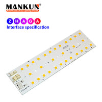Servicio de Ensamblaje de PCB para Módulos de Alumbrado Público LED de 10W-50W de Una Sola Capa, Personalizados, OEM, SMT, PCBA, Fábrica, Máscara de Soldadura Blanca, ISO9001