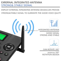 Di alta qualità GSM SIM Card Caller ID telefono senza fili per telefono 4G Desktop fisso telefono analogico per le imprese