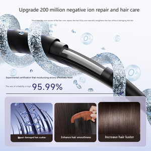 Sèche-cheveux haute vitesse, anion, haute puissance, température du vent réglable, affichage numérique, contrôle intelligent de la température, séchage rapide, faible bruit - Product Image 3