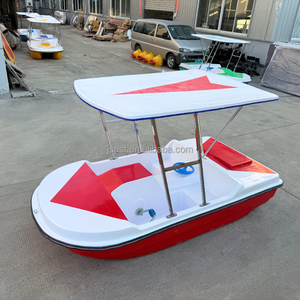 Pedalò a Forma di Cigno Giallo a 2 Posti per Parchi Divertimento, Imbarcazione da Diporto per Gite Turistiche in Vendita - Product Image 4