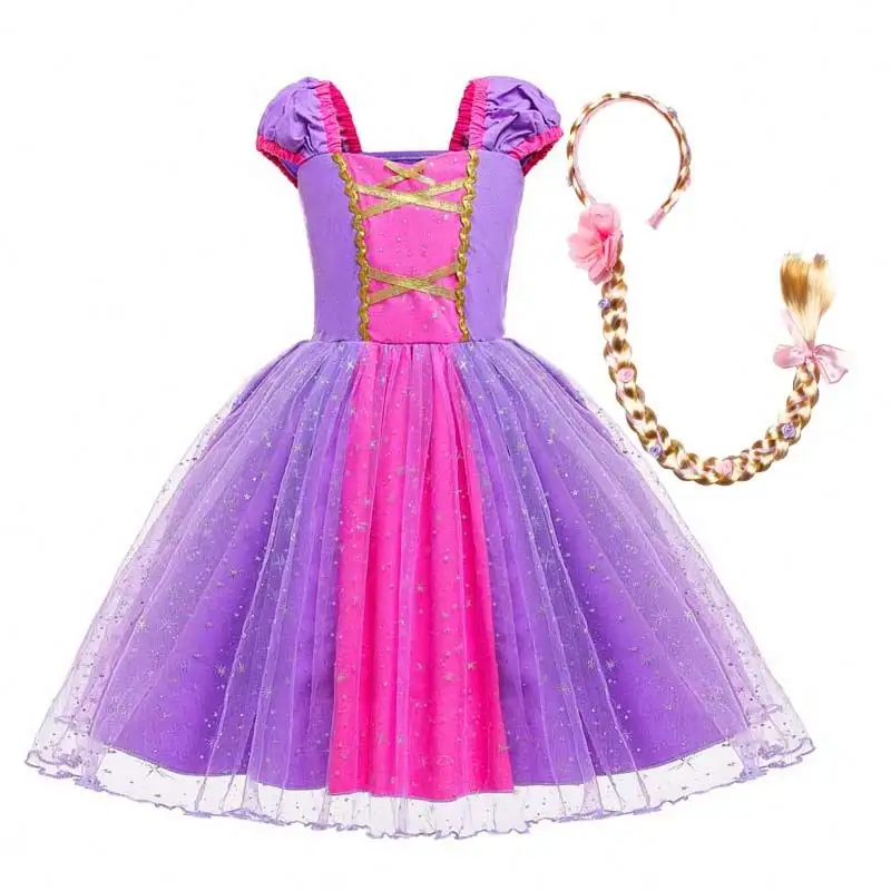 New Arrival Baby Girls Clothes Halloween Carnival Cosplay Dress up Princess Sofia Costume HCRS-002
