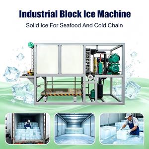 Máquina de hielo multifuncional con compresor Bitzer fabricada en China, accionada por bomba. - Product Image 1