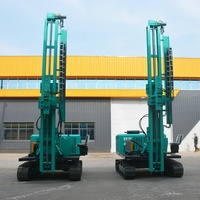 Pile driver solaire photovoltaïque Roadshine Factory, best-seller, rotation à 360 degrés, haute efficacité, 6 m/min, hydraulique