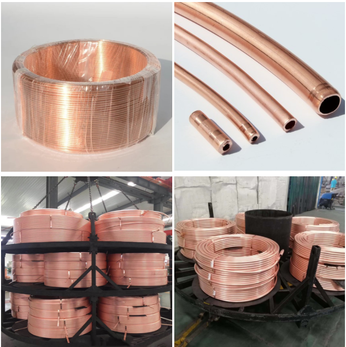 Heat Exchanger Copper Tube CuNi 90/10 70/30 Copper Nickel Tube