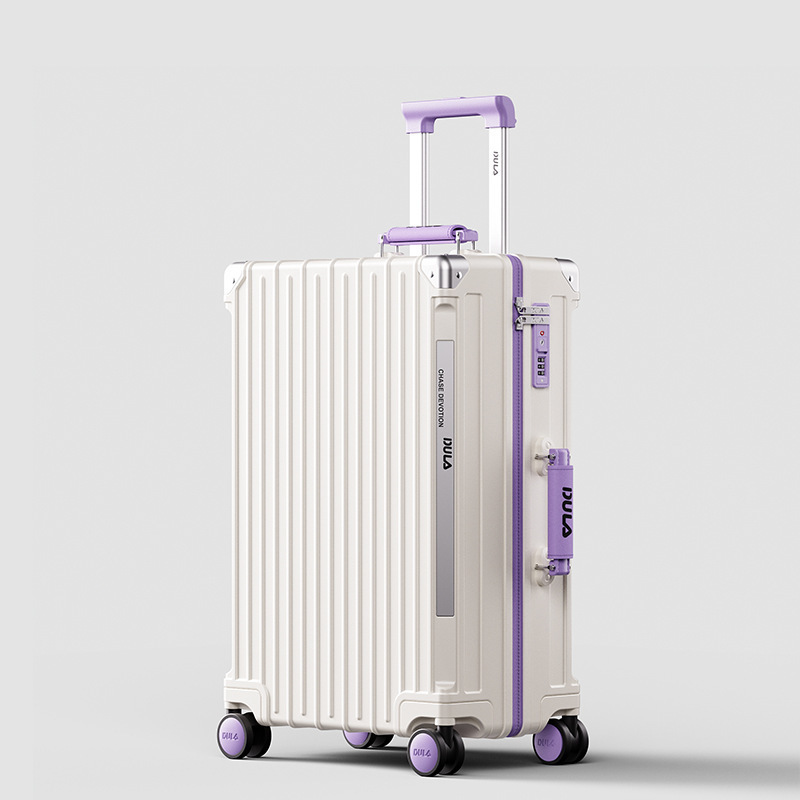 Porte-gobelet 2088 - Blanc et violet élégant