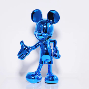 Juguete de <span class=keywords><strong>Mickey</strong></span> <span class=keywords><strong>Mouse</strong></span> de 29cm, juguetes <span class=keywords><strong>Pop</strong></span> personalizados, escultura de arte Animal para artesanía de resina para decoración del hogar - Product Image 5